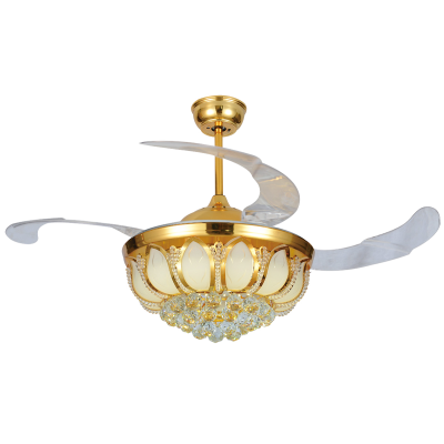 Quạt trần cụp xòe hoa sen MT 6982